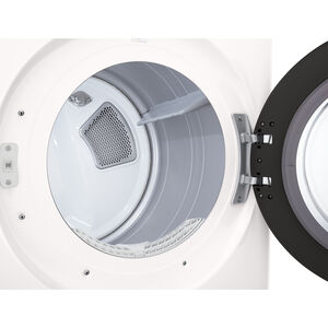 LG 27 in. 7.4 cu. ft. Smart Stackable Gas Dryer with AI Sensor Dry, TurboSteam, Sanitize & Steam Cycle - Alpine White, , hires