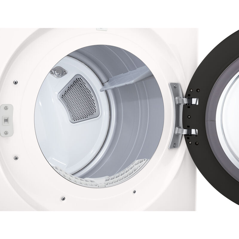 LG 27 in. 7.4 cu. ft. Smart Stackable Gas Dryer with AI Sensor Dry, TurboSteam, Sanitize & Steam Cycle - Alpine White, , hires
