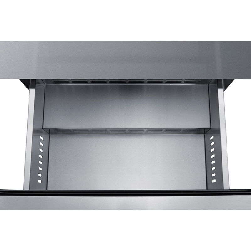 Summit 24 in. 3.1 cu. ft. Refrigerator Drawer - Stainless Steel, , hires