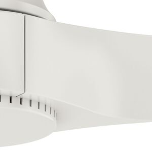 Hunter 60 in. Mosley Energy Star Damp Rated Ceiling Fan and Wall Control - Fresh White, , hires