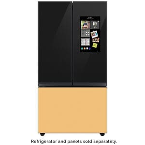 Samsung BESPOKE 3-Door French Door Top Panel for Refrigerators - Charcoal Glass, , hires