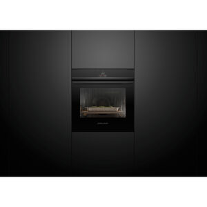 Fisher & Paykel Series 11 24 in. 3 cu. ft. Smart Steam Electric Single Wall Oven with Standard Convection - Black, , hires