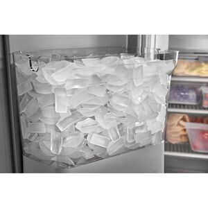 KitchenAid 48 in. 29.4 cu. ft. Built-In Counter Depth Side by Side Refrigerator with Ice & Water Dispenser - Stainless Steel with PrintShield Finish, Stainless Steel with PrintShield Finish, hires