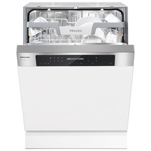 Miele 24 in. Front Control Smart Dishwasher with 48 dBa Sound Level - Custom Panel Ready, , hires