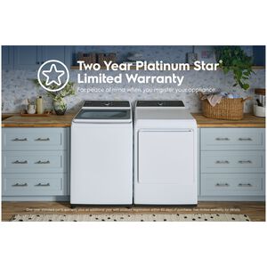 Electrolux 400 Series 27 in. 5.8 cu. ft. Top Load Washer with Agitator & LuxCare Wash System - White, , hires