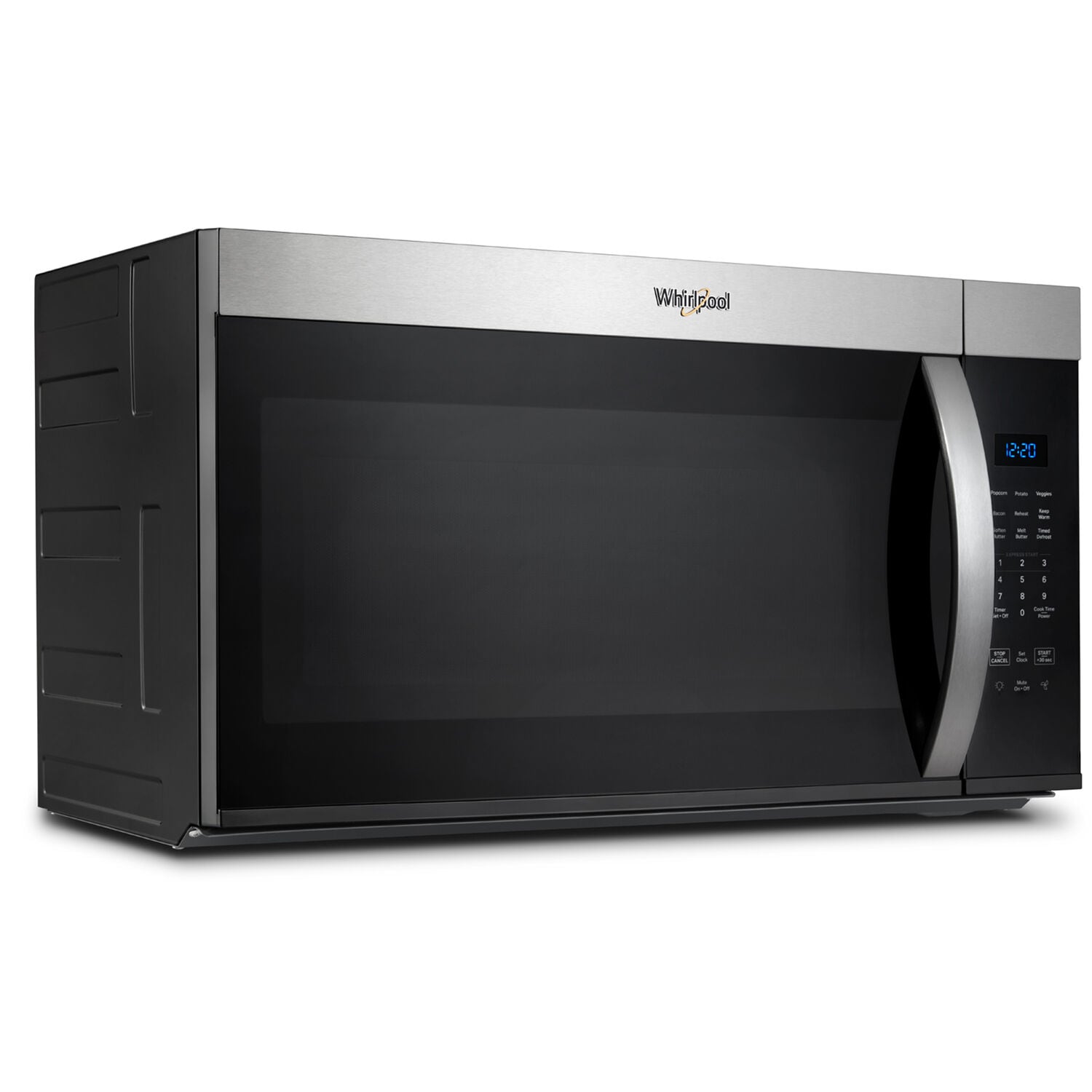 Whirlpool 30 in. 1.7 cu. ft. Over the Range Microwave with 300 CFM Fingerprint Resistant Stainless Steel P.C. Richard Son