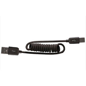 RCA USB A to USB B Coiled Mini Cable, , hires