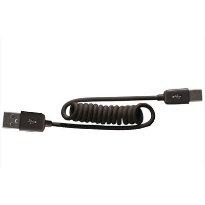 RCA USB A to USB B Coiled Mini Cable | AH731CBR