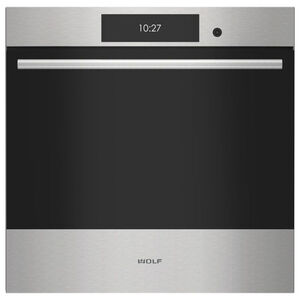 Wolf E Series 24 in. 2.4 cu. ft. Electric Single Wall Oven with Standard Convection - Stainless Steel, , hires