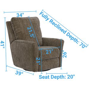 Catnapper Belton Power Rocker Recliner - Sand, Sand, hires