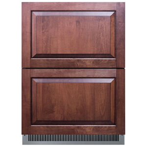 Summit 24 in. 4.8 cu. ft. Outdoor Refrigerator Drawer - Custom Panel Ready, , hires