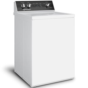 Speed Queen TR3 26 in. 3.2 cu. ft. Top Load Washer with Agitator & Perfect Wash - White, , hires