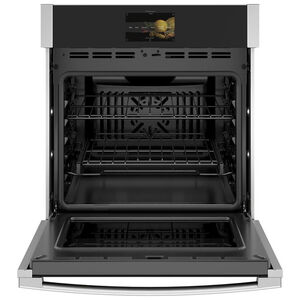 GE Profile 27" 4.3 Cu. Ft. Electric Smart Wall Oven with True European Convection & Self Clean - Stainless Steel, , hires