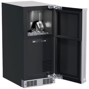 Marvel 15 in. Built-In Undercounter Ice Maker with 28 lb. Ice Storage & Digital Control - Stainless Steel, , hires