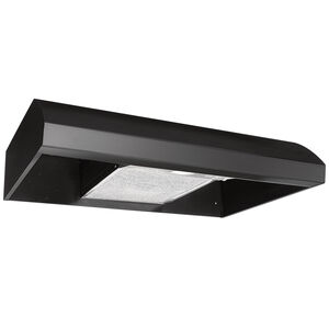 Broan 30 in. Standard Style Range Hood with 2 Speed Settings, 270 CFM & 1 LED Light - Black, , hires
