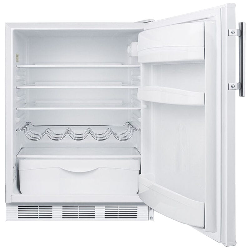 Summit 24 in. 5.5 cu. ft. Undercounter Refrigerator - White, , hires