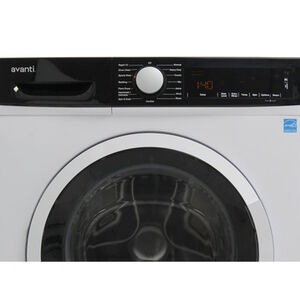 Avanti 24 in. 2.2 cu. ft. Stackable Front Load Washer with Sanitize & Steam Cycle - White, , hires