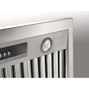 NXR EH Series 36 in. Ducted Canopy Pro Style Range Hood with 800 CFM, 3 Fan Speeds & 2 LED Lights - Stainless Steel, , hires