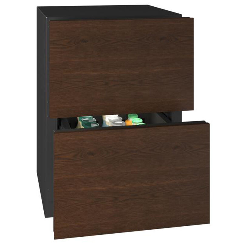 U-Line 24 in. 5.1 cu. ft. Outdoor Double Refrigerator Drawers - Custom Panel Ready, , hires