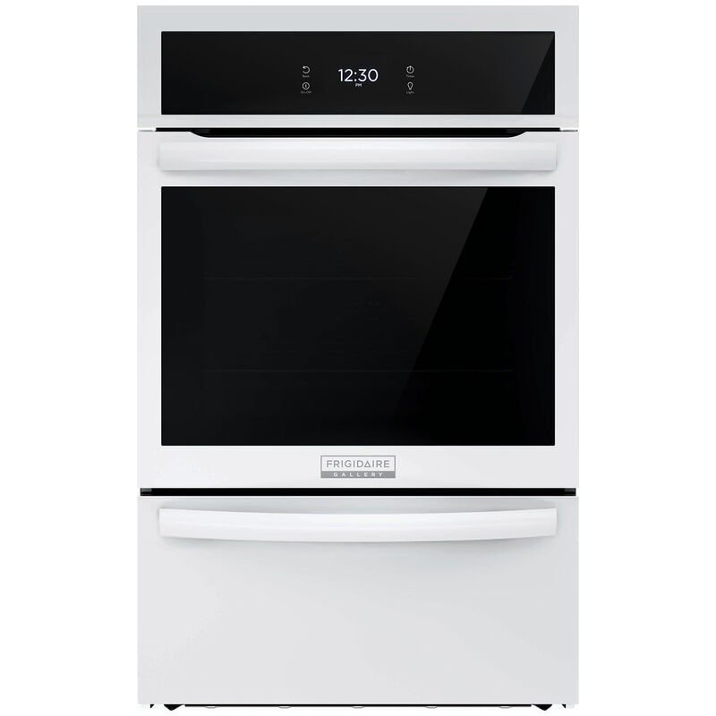 Frigidaire Gallery 24 in. 2.8 cu. ft. Steam Gas Single Wall Oven with True European Convection - White, , hires