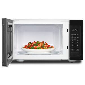 Whirlpool 22 in. 1.6 cu.ft Countertop Microwave with 10 Power Levels & Sensor Cooking Controls - Black, Black, hires