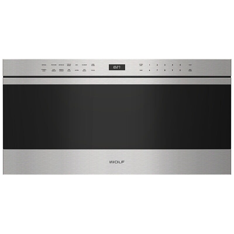 Wolf 30 in. 1.2 cu. ft. Microwave Drawer with 10 Power Levels & Sensor Cooking Controls - Stainless Steel, , hires