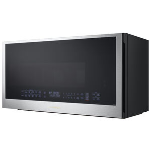 LG SIGNATURE 30 in. 1.7 cu. ft. 950W Smart Over-the-Range Microwave with 300 CFM, Convection & Sensor Cooking - PrintProof Stainless Steel, , hires