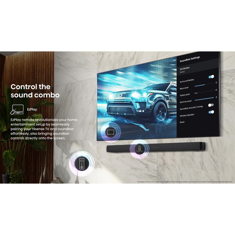 Hisense - 65" Class QD6 Series QLED 4K UHD Smart VIDAA TV, , hires
