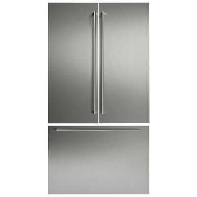 Gaggenau Door Panel With Handles for Refrigerator - Stainless Steel | RA421915