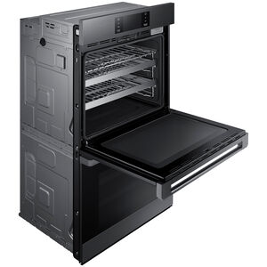 Dacor Contemporary 30 in. 9.6 cu. ft. Smart Top Control SteamElectric Double Wall Oven with Dual Convection - Graphite Stainless, , hires