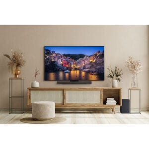 LG 3.1. 3 Channel Dolby Atmos Smart Sound Bar with Bluetooth & Wireless Subwoofer - Black, , hires