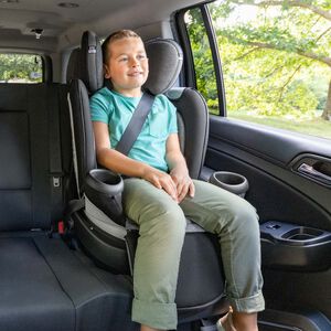 Evenflo Gold Revolve360 Extend All-in-One Rotational Car Seat with SensorSafe - Moonstone Gray, Moonstone Gray, hires