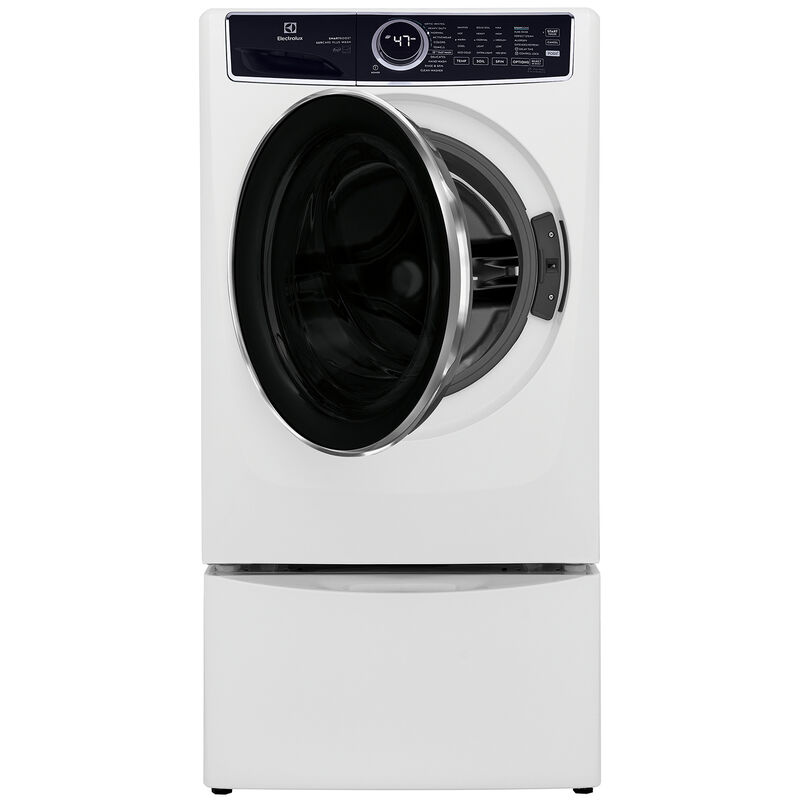 Electrolux 600 Series 27 in. 4.5 cu. ft. Stackable Front Load Washer with Perfect Steam, LuxCare Plus Wash System & SmartBoost -White, White, hires