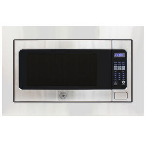 Brama 24 in. 2.2 cu. ft. Built-In Microwave with 10 Power Levels & Sensor Cooking Controls - Stainless Steel, , hires