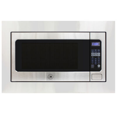 Brama 24 in. 2.2 cu. ft. Built-In Microwave with 10 Power Levels & Sensor Cooking Controls - Stainless Steel | BR-MWBI22-S