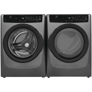 Electrolux 400 Series 27 in. 8.0 cu. ft. Stackable Electric Dryer with Sensor Dry, Sanitize & Steam Cycle - Titanium, , hires