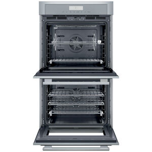 Thermador Masterpiece Series 30 in. 9 cu. ft. Smart Top Control Electric Double Wall Oven with True European Convection - Stainless Steel, , hires