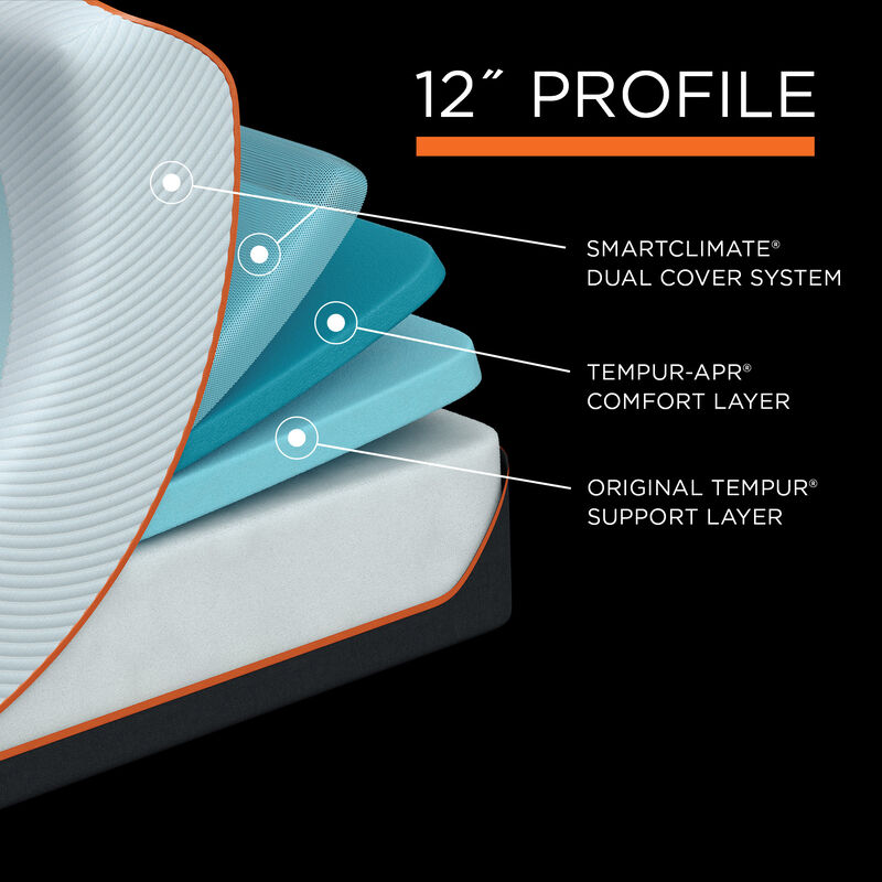 Tempur-Pedic ProAdapt Firm Mattress - Queen Size, , hires