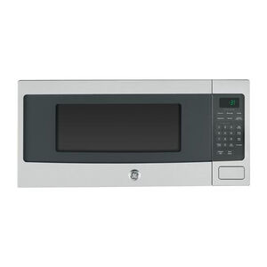 GE Profile 24 in. 1.1 cu.ft Countertop Microwave with 10 Power Levels & Sensor Cooking Controls - Stainless Steel, Stainless Steel, hires