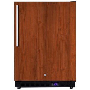 Summit 24 in. 4.7 cu. ft. Built-in Frost Free Compact Upright Freezer with Adjustable Shelves - Custom Panel Ready, , hires