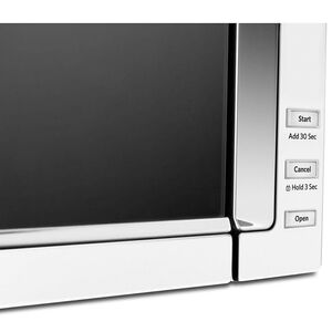 KitchenAid 30" 1.1 Cu. Ft. Over-the-Range Microwave with 10 Power Levels, 500 CFM & Sensor Cooking Controls - White, White, hires