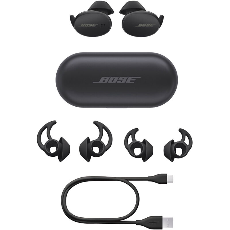 Bose - Sport Earbuds - True Wireless Bluetooth Audio Earbuds - Triple Black
