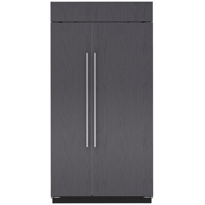 Sub-Zero Classic 42 in. 24.5 cu. ft. Built-In Smart Counter Depth Side-by-Side Refrigerator with Internal Ice & Water Dispenser - Custom Panel Ready | CL4250SID-O