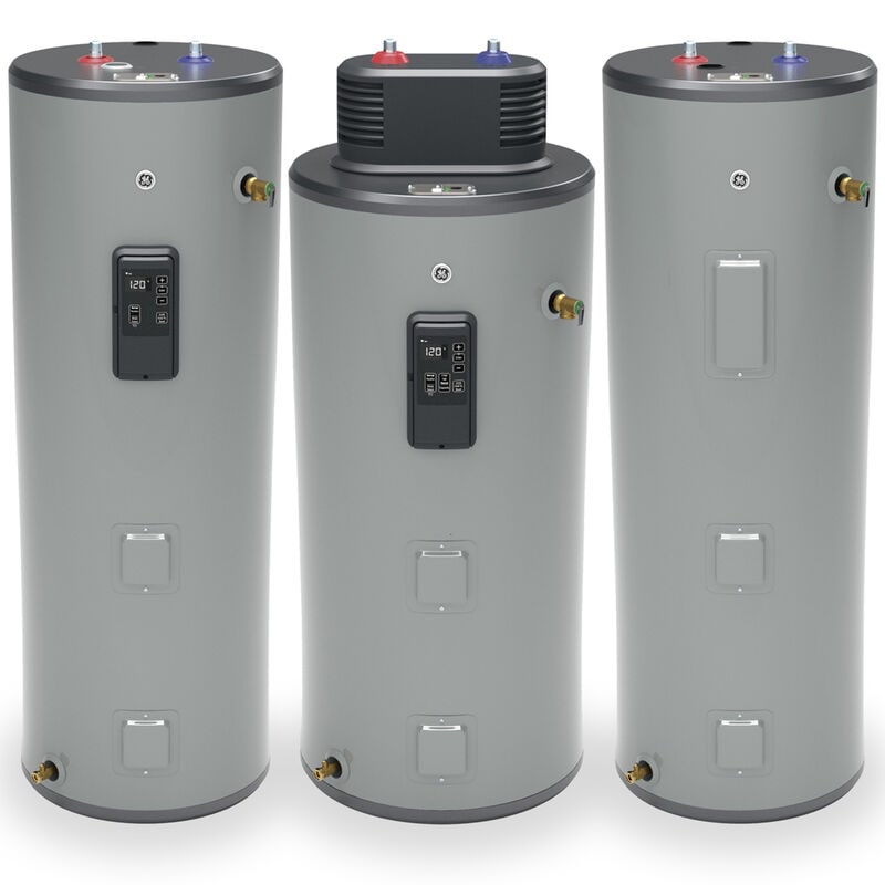 GE Electric 50 Gallon Tall Water Heater with 10-Year Parts Warranty, , hires
