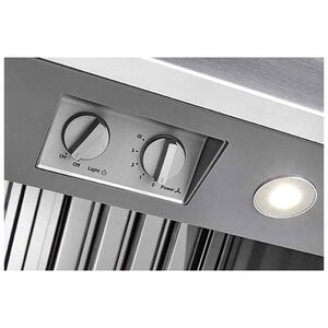 Miele 28 in. Standard Style Range Hood with 4 Speed Settings,Ducted Venting & 2 LED Lights - Stainless Steel, , hires