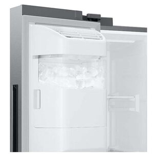 Samsung 36 in. 22 cu. ft. Smart Counter Depth Side by Side Refrigerator with Ice & Water Dispenser - Stainless Steel, Stainless Steel, hires