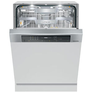 Miele 24 in. Built-In Dishwasher with Front Control, 40 dBA Sound Level, 16 Place Settings, Wash Cycles & Sanitize Cycle - Custom Panel Ready, , hires