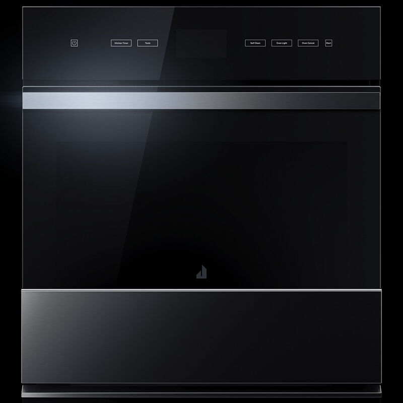 JennAir Noir 27" 4.3 Cu. Ft. Electric Wall Oven with Standard Convection & Self Clean - Floating Glass Black, , hires