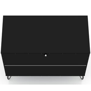 Manhattan Comfort Rockefeller Mid-Century Modern Dresser - Black, , hires