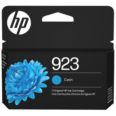 HP 923 Cyan Ink Cartridge | 4K0T0LN